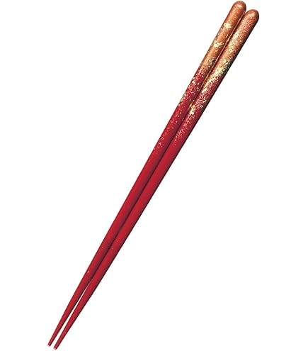 赤い木製箸 日本製 伝統的デザイン Amazon.co.jp: プレミアム日本製箸 再利用可能 【日本製】伝統漆アート